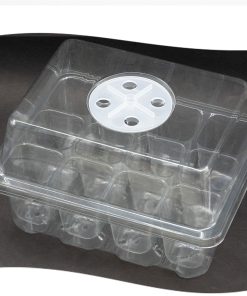 Alternative view of Semillero de 12 cavidades con domo