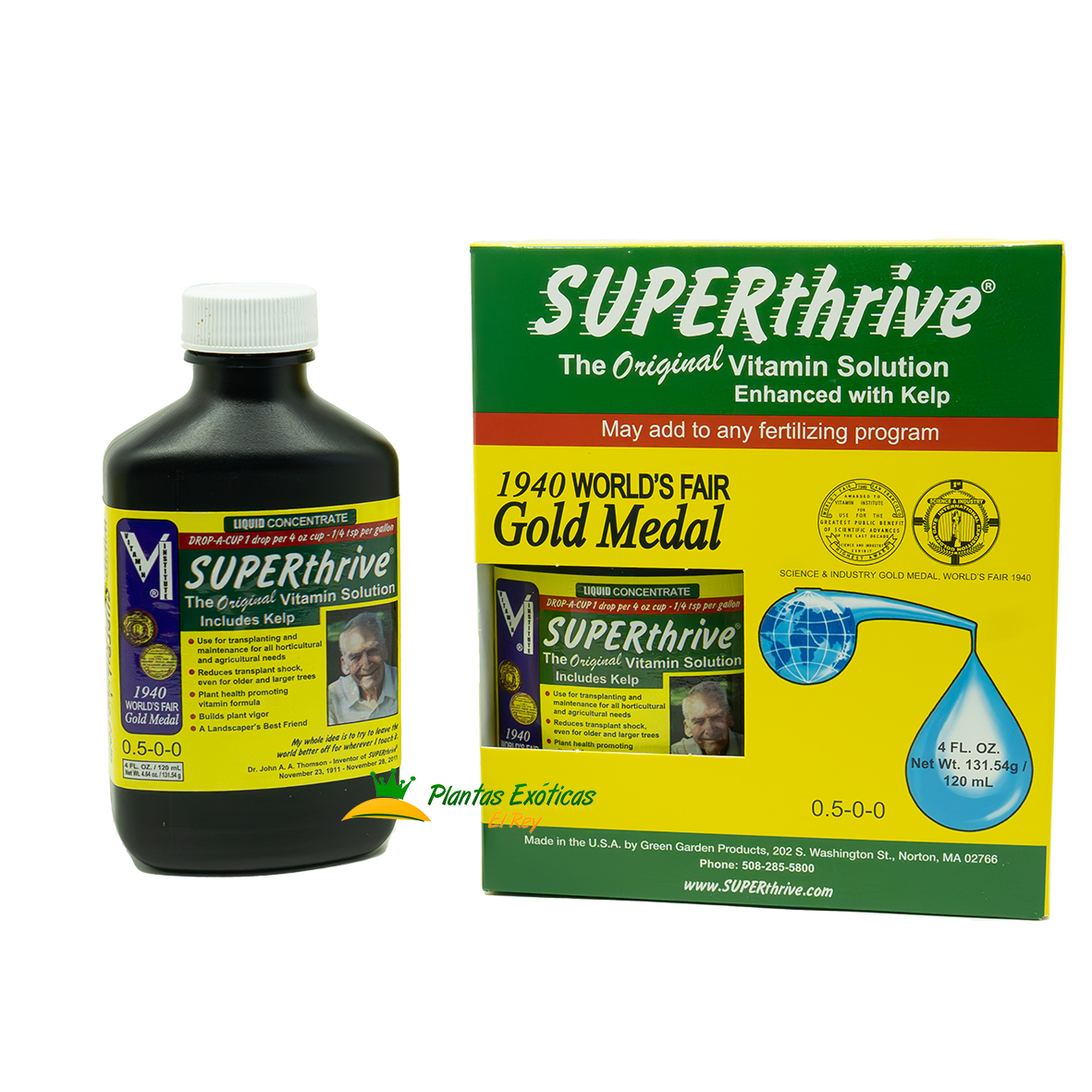 Superthrive vitaminas y hormonas vegetales 120ml